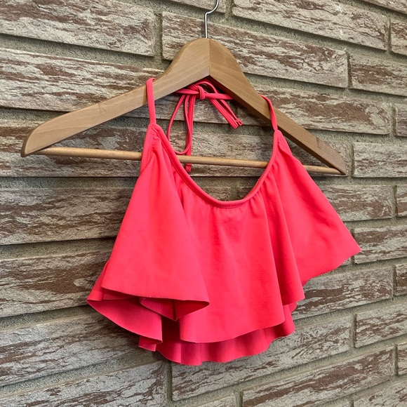 George Pink Bathing Suit Top - Picture 2 of 10